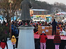 넘어가는 2014년의 해와,  떠오르는 2015년의 해