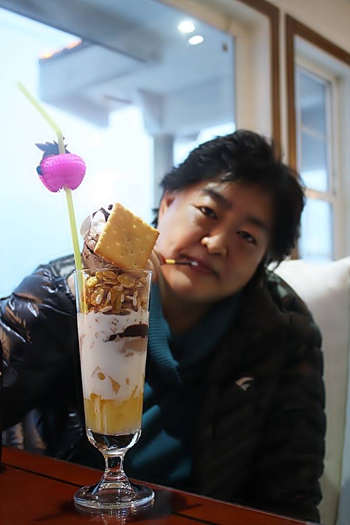 주문진 시인과바다...