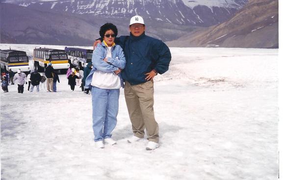 The Columbia Icefield(아스바스카빙하지대)