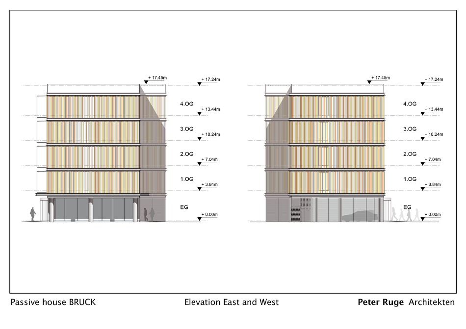 [패시브 하우스 사례] Passive House Bruck // Peter Ruge Architekten