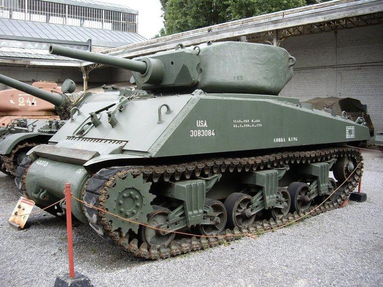 미군 M4A3E2 점보 셔먼 돌격포 전차[WW2 U.S Army M4A3E2 Jumbo Sherman Assault Tank
