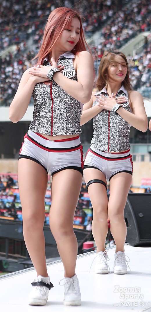 kt 위즈 치어리더 김진아