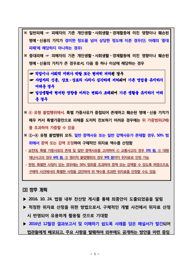 명예훼손에 대한 위자료 청구에 참조하세요.