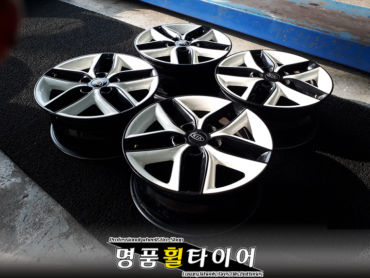 전주 포르테쿱 17인치 중고 순정휠 제원 가격 타이어추천
