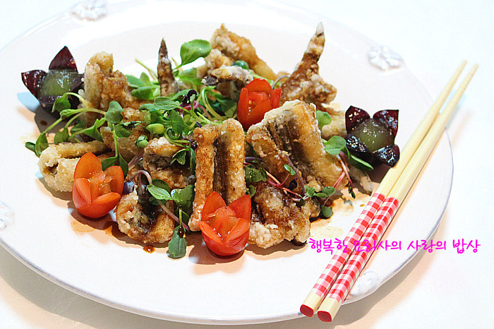 더위로 지친 분~ 장어드세요! 매콤한장어튀김